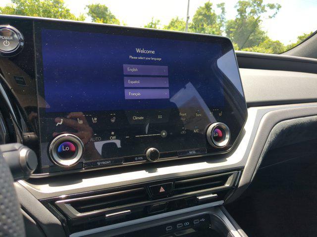 new 2025 Lexus TX 500h car, priced at $76,438