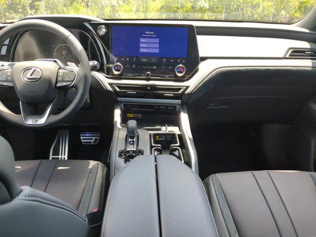 new 2025 Lexus TX 500h car, priced at $76,438