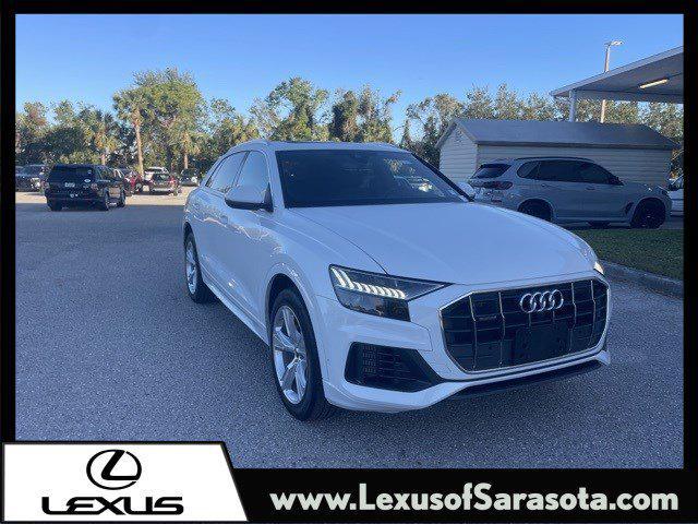 used 2023 Audi Q8 car, priced at $59,441