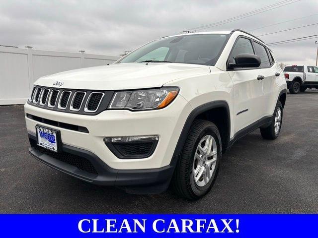 used 2018 Jeep Compass car, priced at $14,288