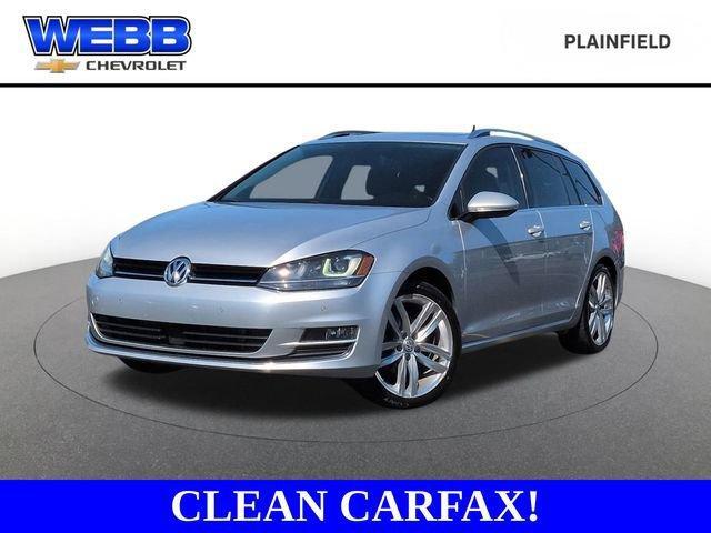 used 2015 Volkswagen Golf SportWagen car, priced at $15,186