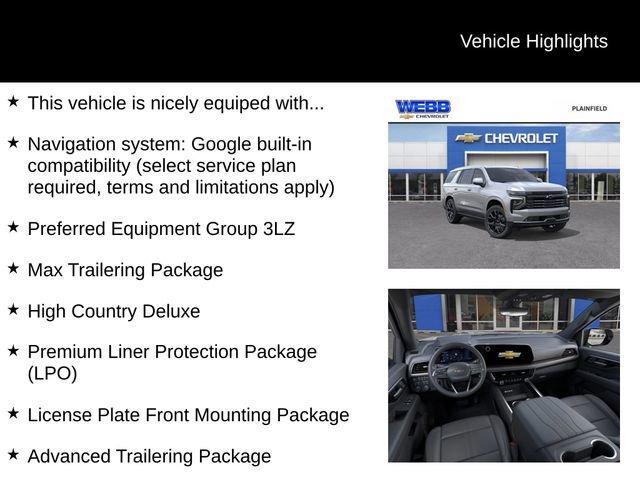 new 2025 Chevrolet Tahoe car, priced at $89,325