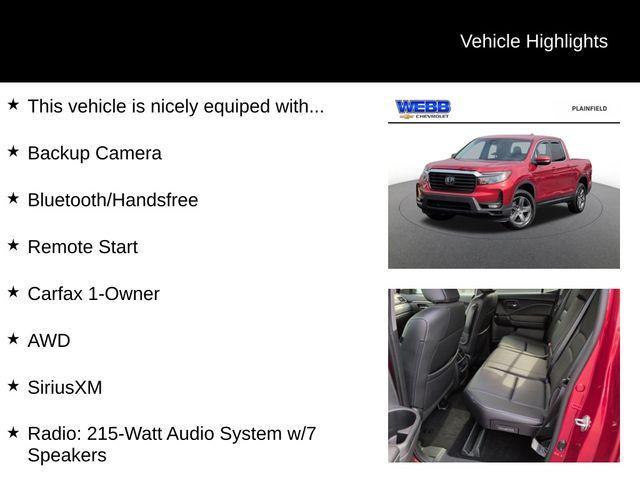 used 2022 Honda Ridgeline car, priced at $24,446