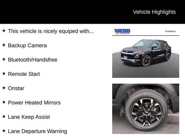 used 2022 Chevrolet TrailBlazer car, priced at $15,344
