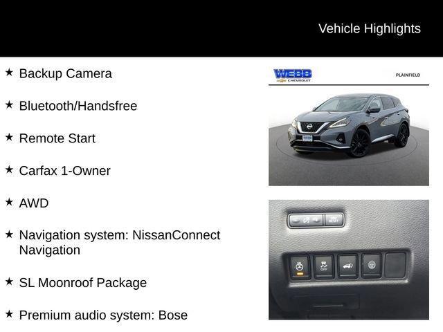 used 2022 Nissan Murano car, priced at $24,400