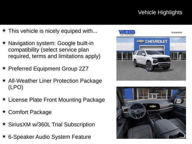 new 2025 Chevrolet Tahoe car, priced at $73,315