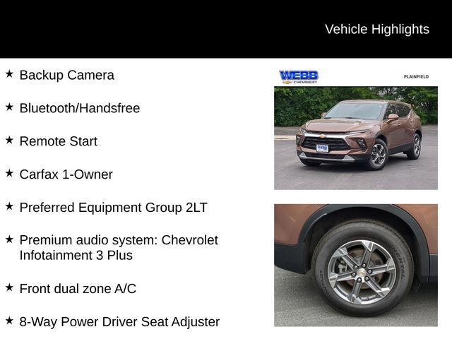 used 2023 Chevrolet Blazer car, priced at $23,377