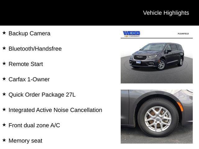 used 2023 Chrysler Pacifica car, priced at $23,677