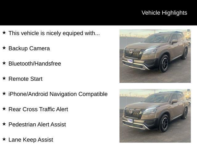 used 2023 Nissan Pathfinder car, priced at $34,233