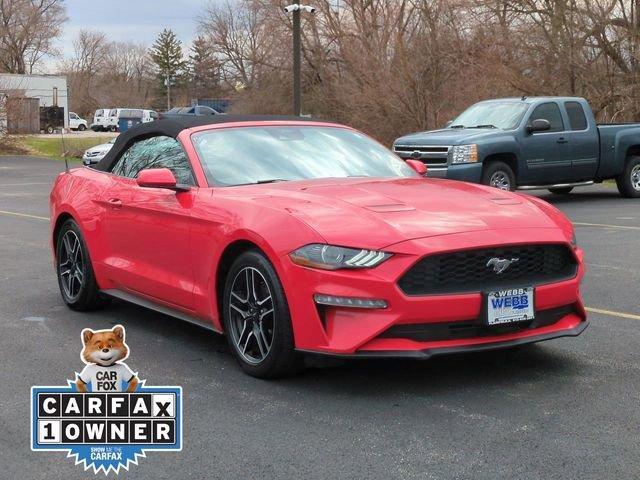used 2022 Ford Mustang car, priced at $19,677