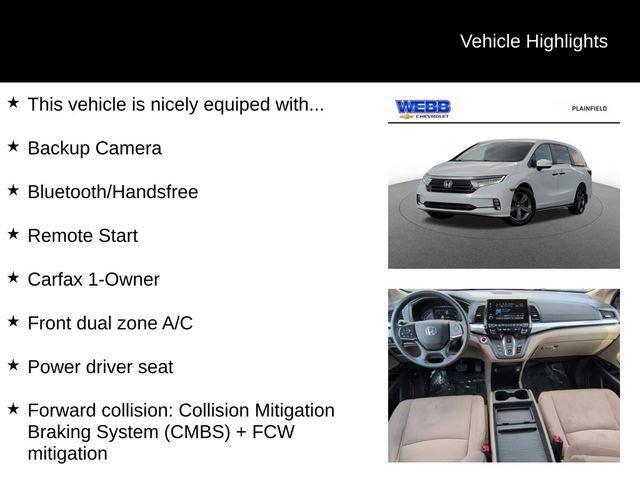 used 2021 Honda Odyssey car, priced at $22,477