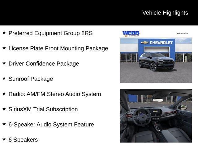 new 2025 Chevrolet Trax car, priced at $26,759