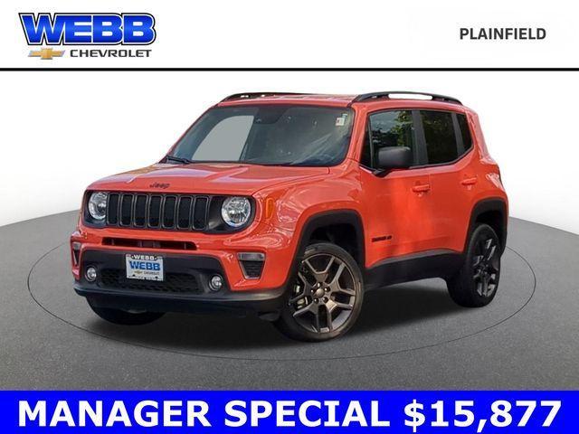 used 2021 Jeep Renegade car, priced at $15,877