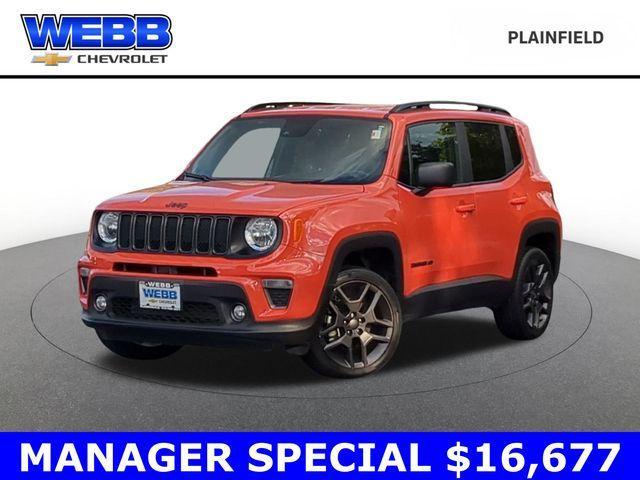 used 2021 Jeep Renegade car, priced at $16,677