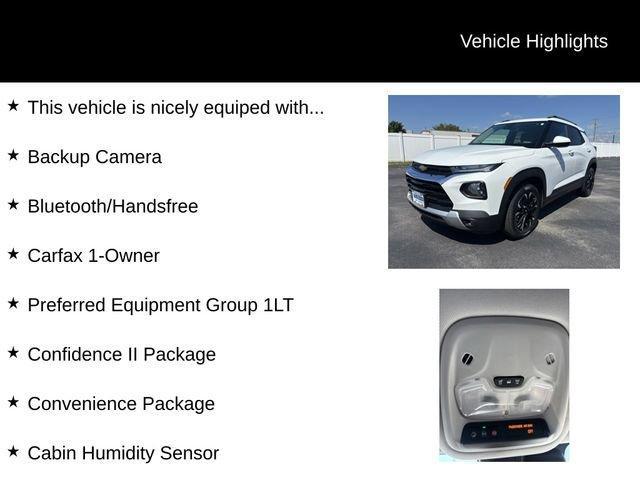 used 2022 Chevrolet TrailBlazer car, priced at $20,477