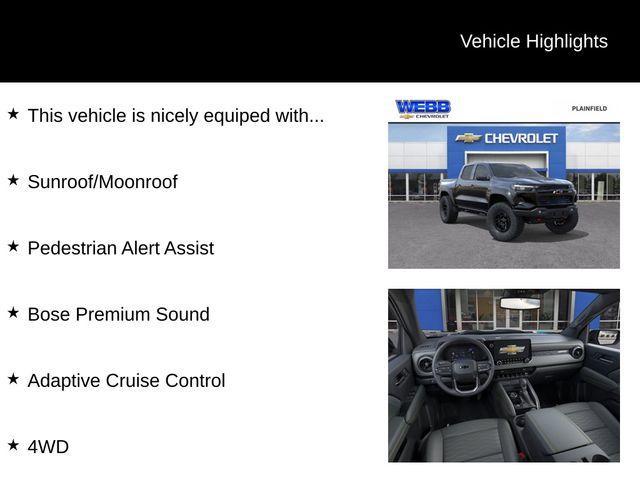 new 2026 Chevrolet Colorado car, priced at $59,820