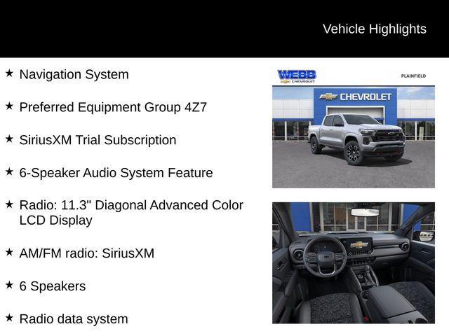 new 2025 Chevrolet Colorado car, priced at $43,895