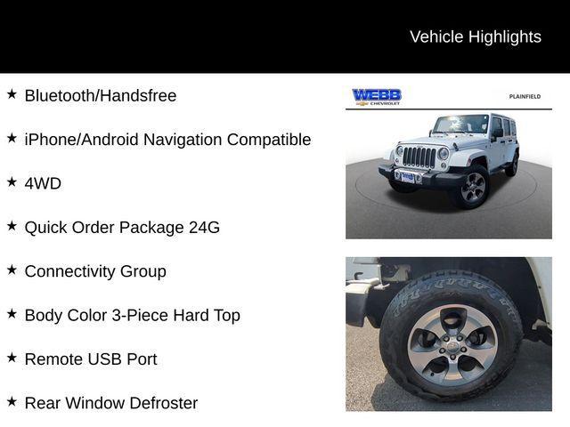 used 2017 Jeep Wrangler Unlimited car, priced at $17,477