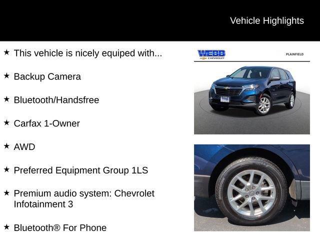 used 2023 Chevrolet Equinox car, priced at $18,736