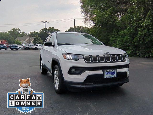 used 2022 Jeep Compass car, priced at $21,477