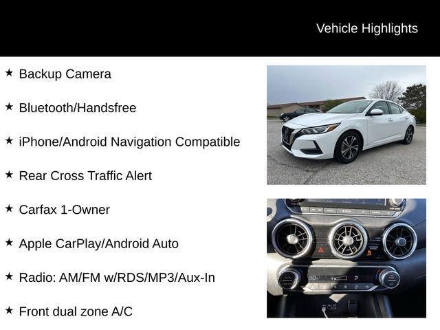 used 2021 Nissan Sentra car, priced at $16,877