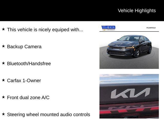 used 2022 Kia K5 car, priced at $17,950