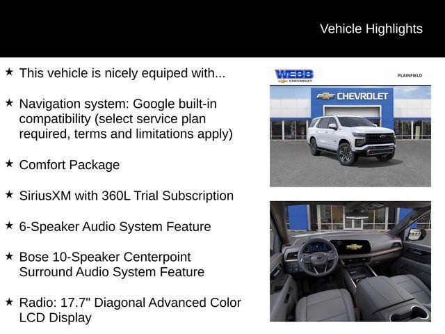 new 2026 Chevrolet Tahoe car, priced at $75,625