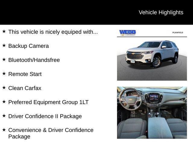 used 2020 Chevrolet Traverse car, priced at $22,477