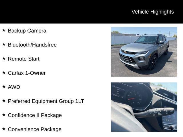 used 2023 Chevrolet TrailBlazer car, priced at $22,477