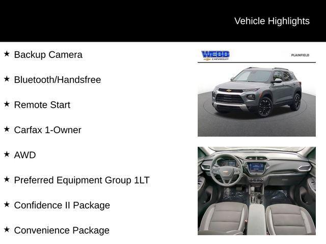 used 2023 Chevrolet TrailBlazer car, priced at $21,477