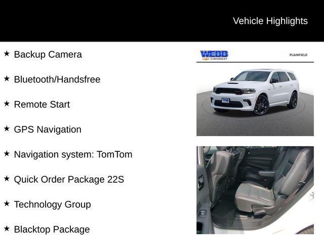 used 2021 Dodge Durango car, priced at $30,977