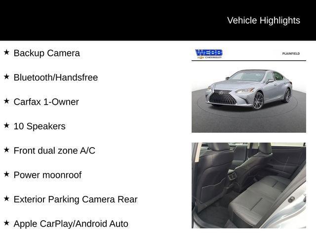 used 2022 Lexus ES 350 car, priced at $32,977