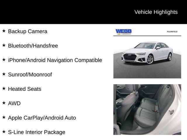 used 2023 Audi A4 car, priced at $24,277