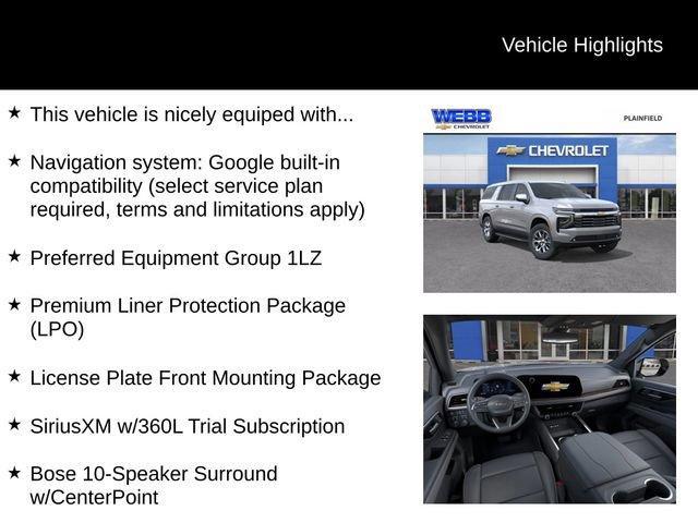 new 2025 Chevrolet Suburban car, priced at $79,690