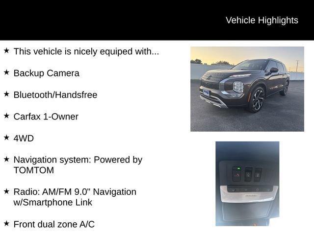used 2022 Mitsubishi Outlander car, priced at $25,977