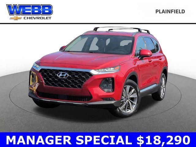 used 2020 Hyundai Santa Fe car, priced at $18,290