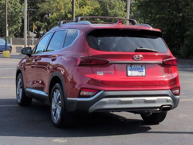 used 2020 Hyundai Santa Fe car, priced at $18,790