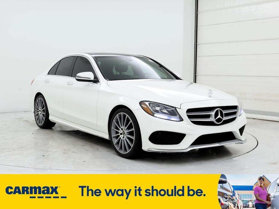 used 2018 Mercedes-Benz C-Class car, priced at $19,998