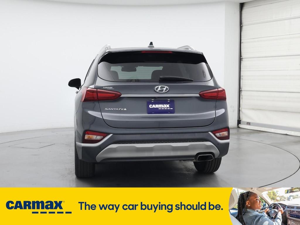 used 2019 Hyundai Santa Fe car, priced at $18,998