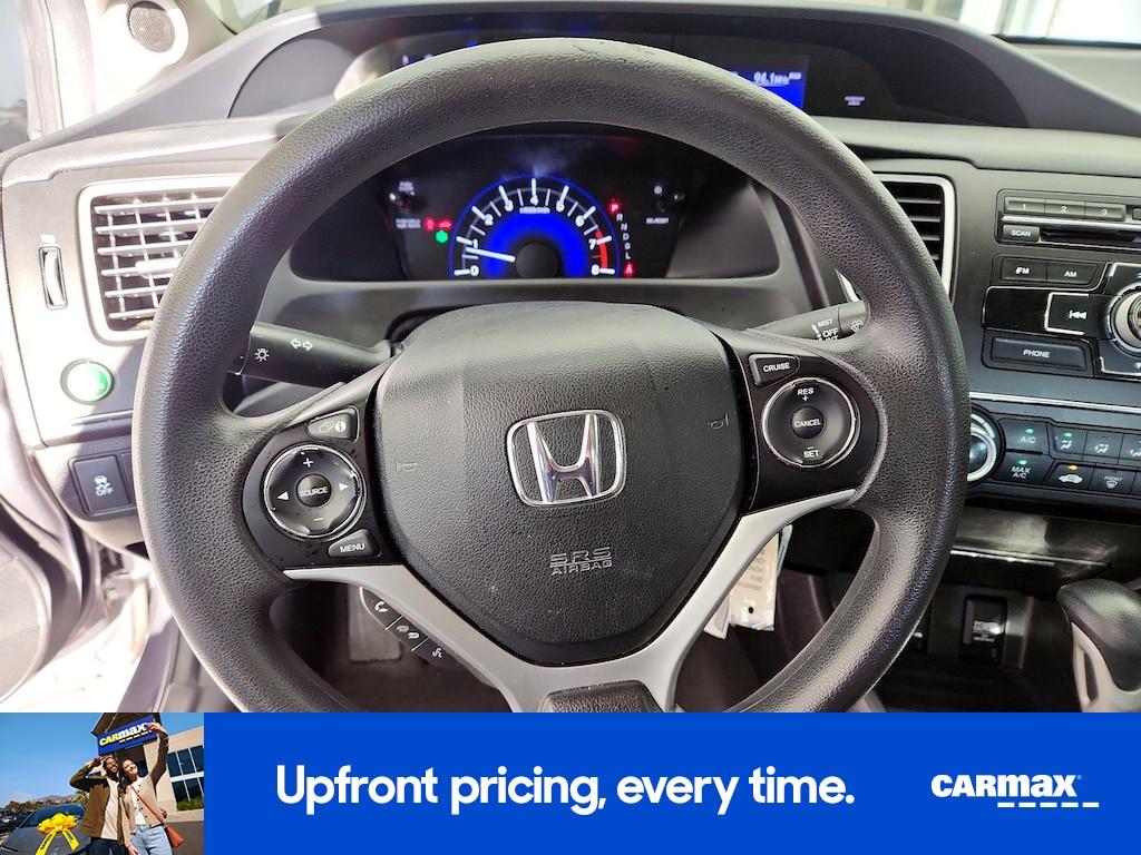 used 2015 Honda Civic car, priced at $13,998