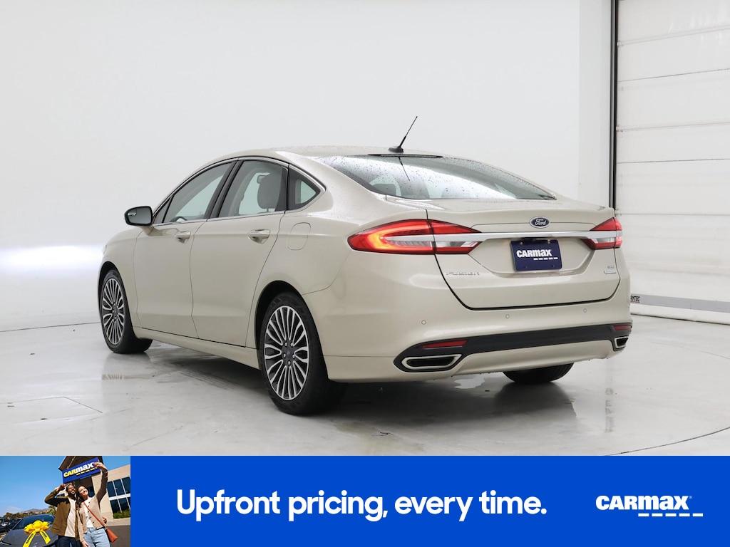 used 2017 Ford Fusion car, priced at $14,998
