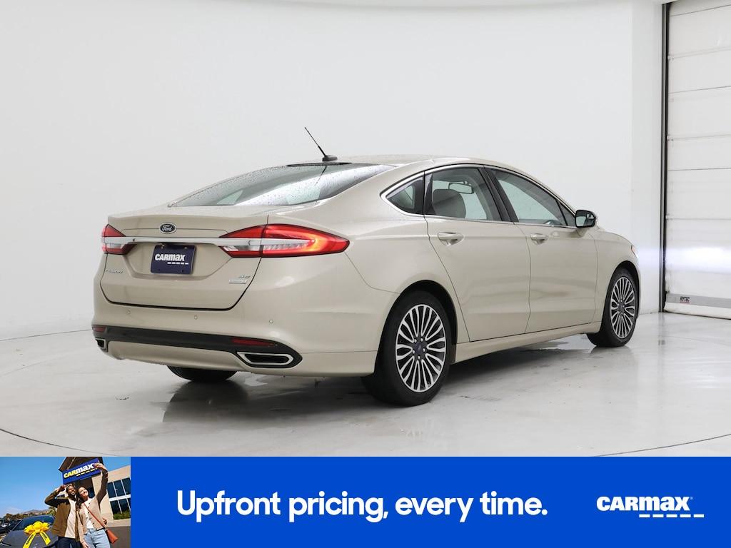 used 2017 Ford Fusion car, priced at $14,998