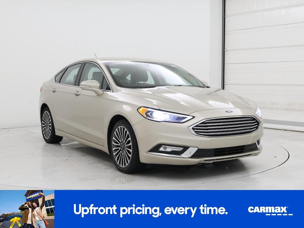 used 2017 Ford Fusion car, priced at $14,998