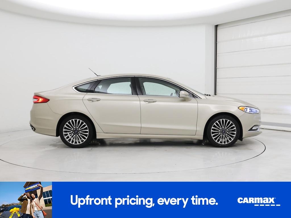 used 2017 Ford Fusion car, priced at $14,998