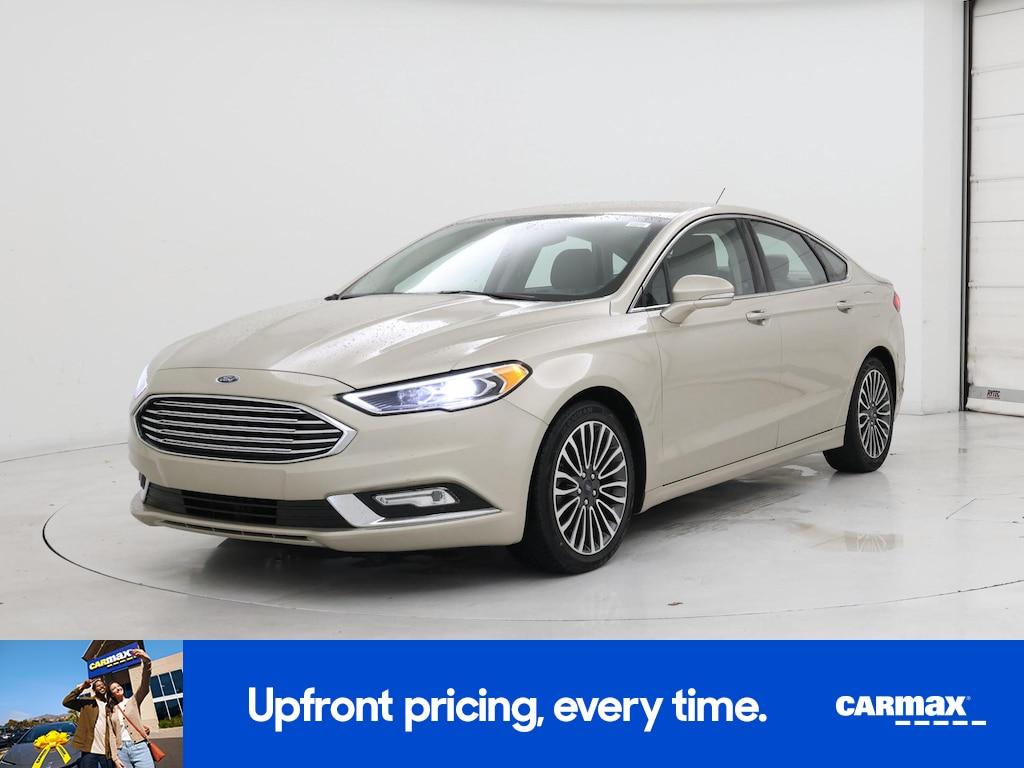 used 2017 Ford Fusion car, priced at $14,998