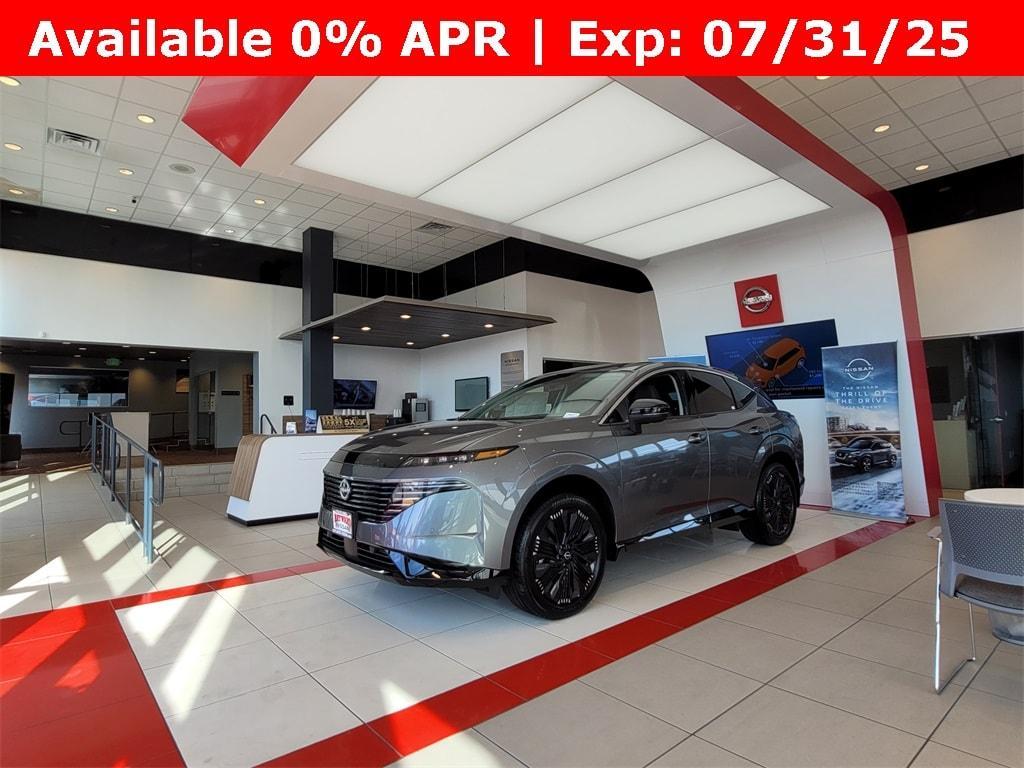 new 2025 Nissan ARIYA car, priced at $38,025