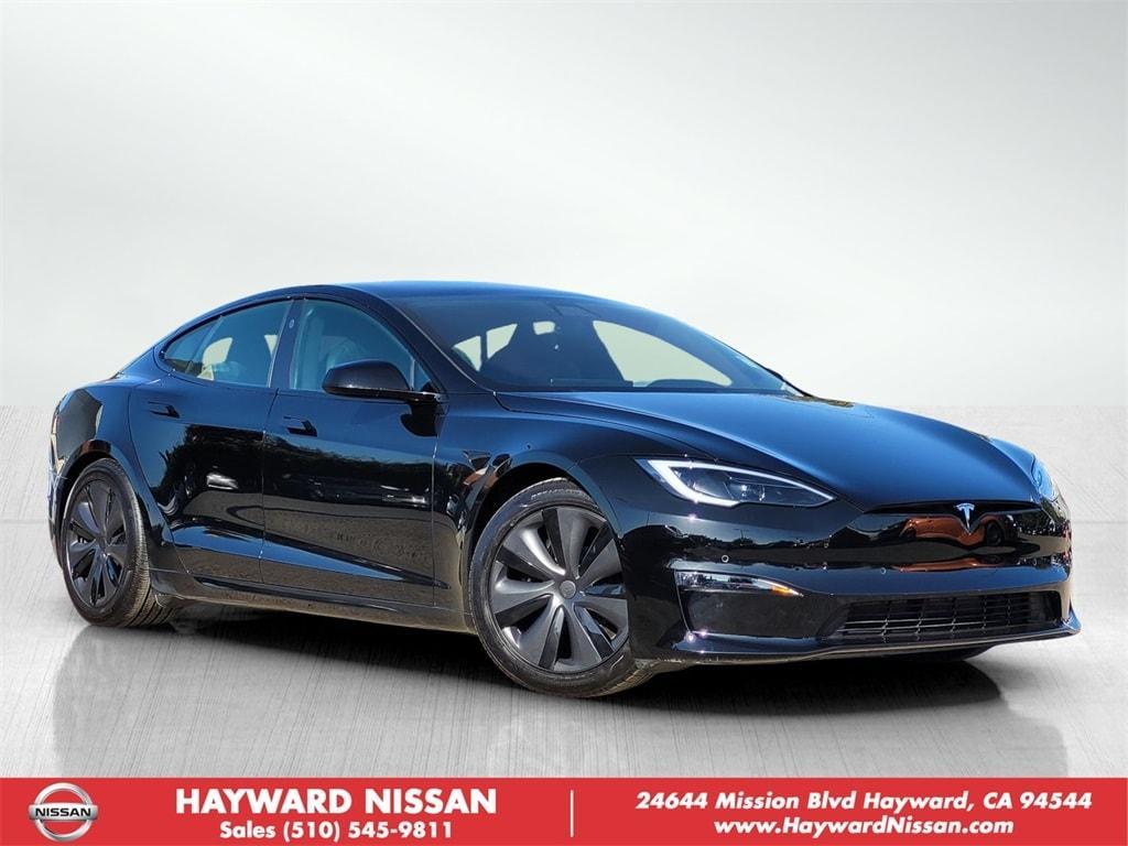 used 2022 Tesla Model S car, priced at $46,995