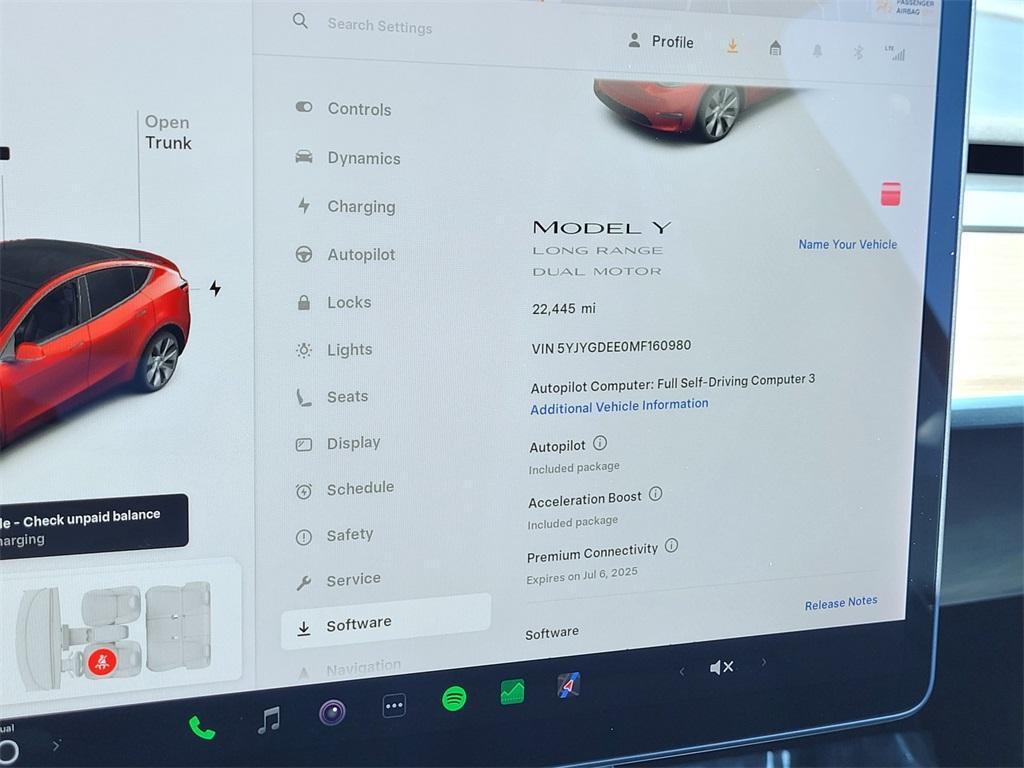 used 2021 Tesla Model Y car, priced at $29,895