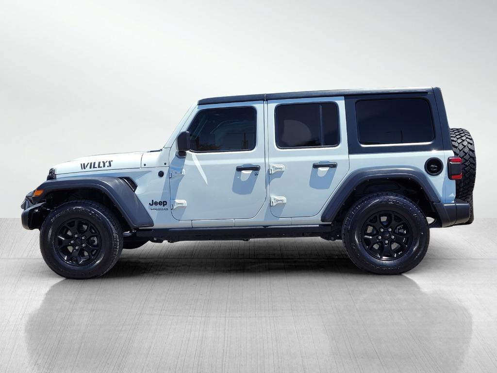 used 2021 Jeep Wrangler Unlimited car, priced at $31,995