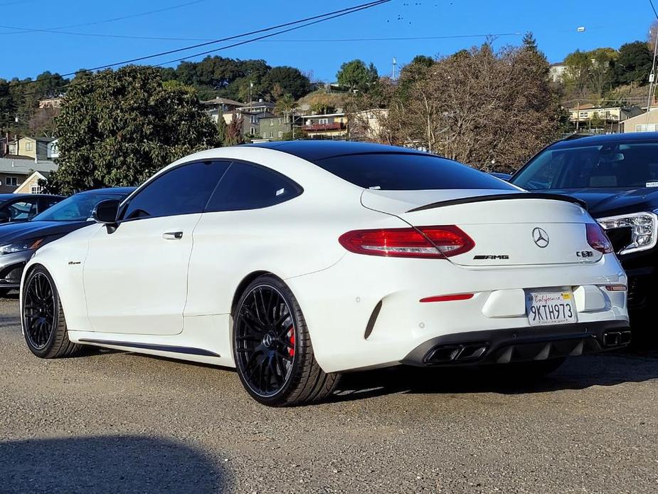 used 2017 Mercedes-Benz AMG C 63 car, priced at $42,991